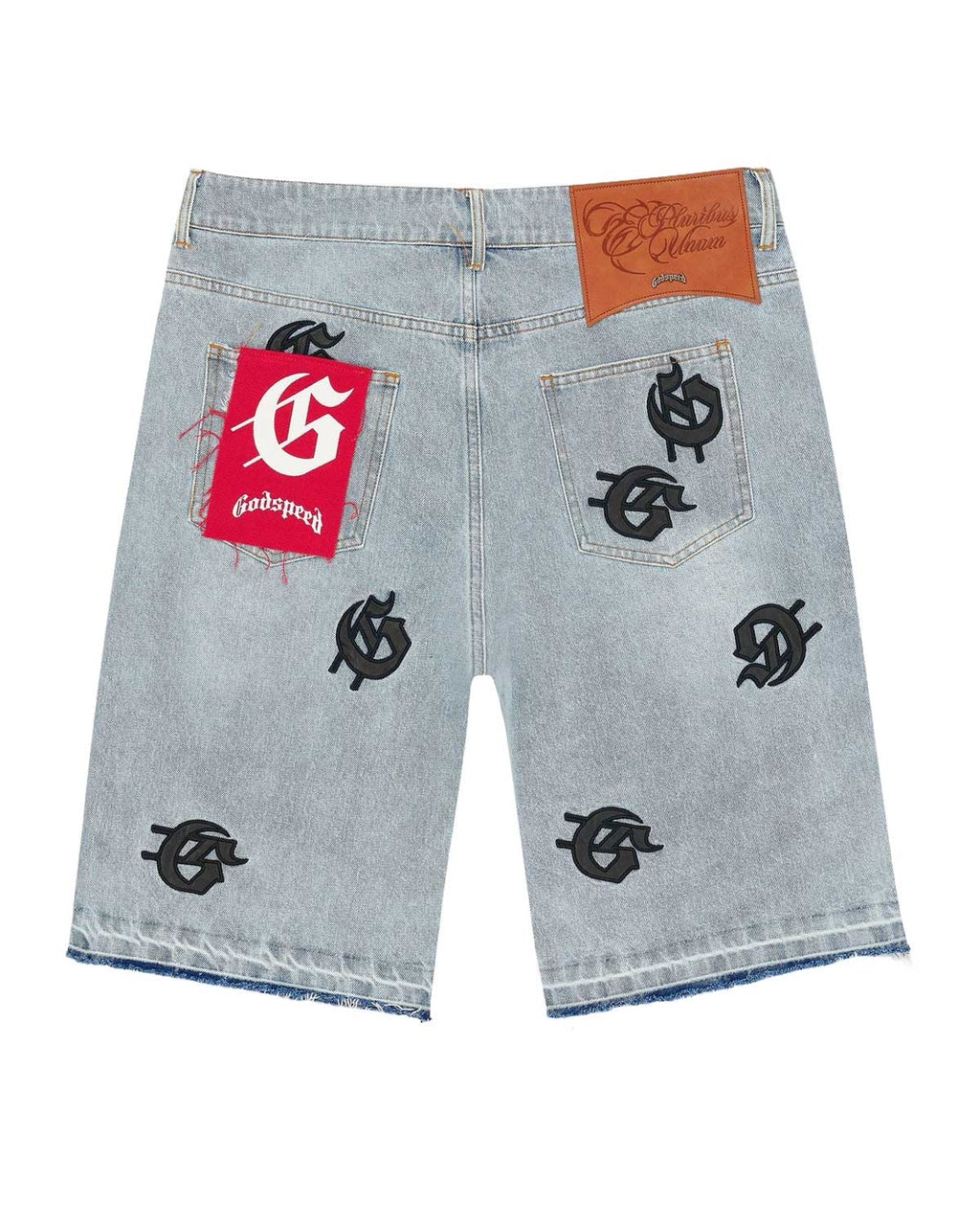 Godspeed Infinity Denim Shorts Blue Boom