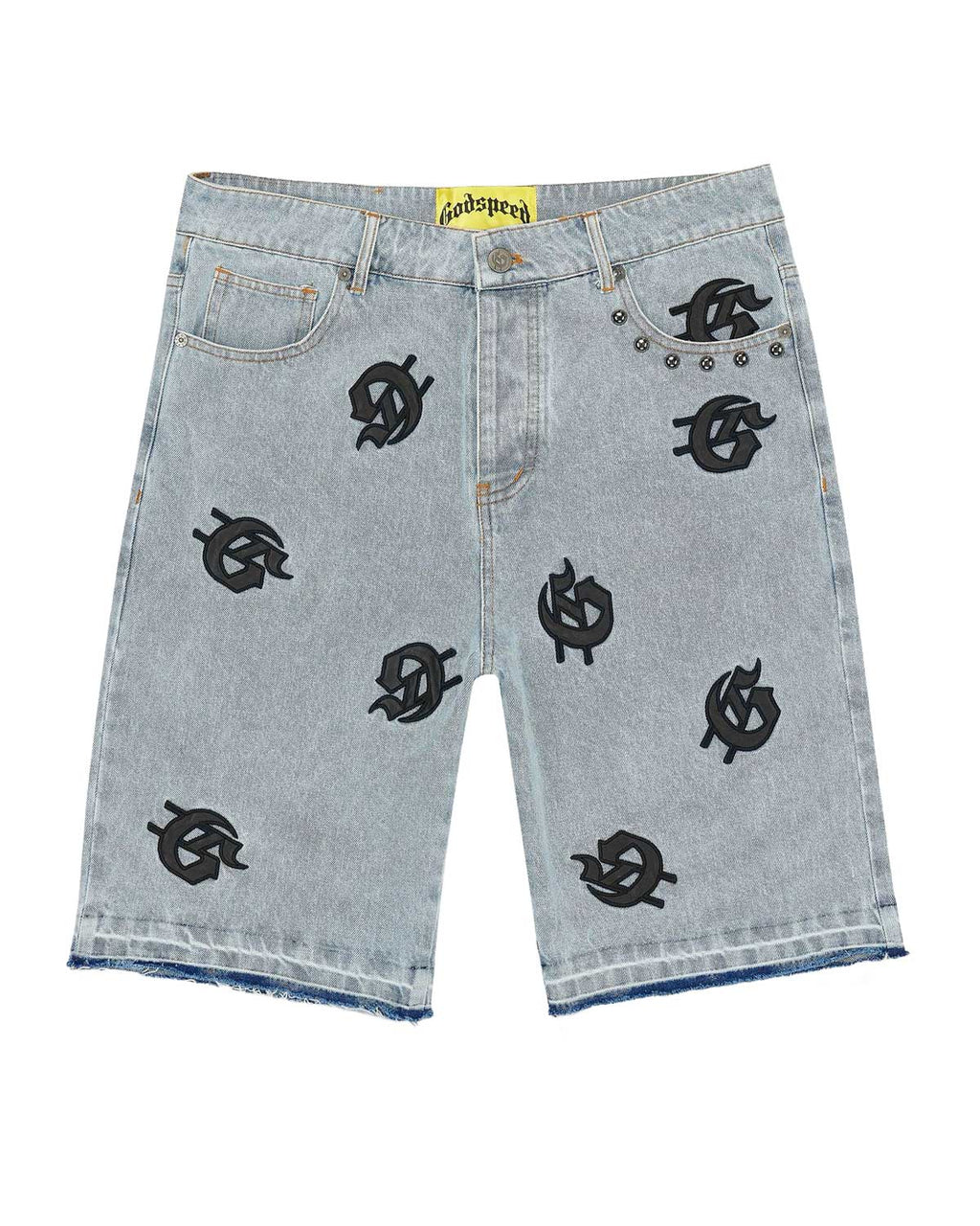 Godspeed Infinity Denim Shorts Blue Boom