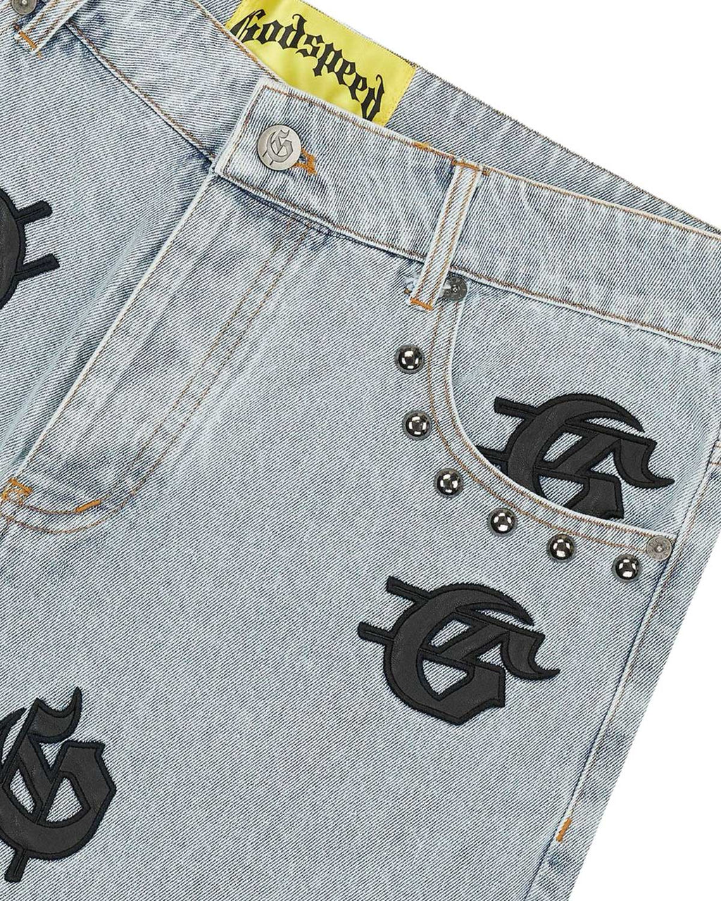 Godspeed Infinity Denim Shorts Blue Boom