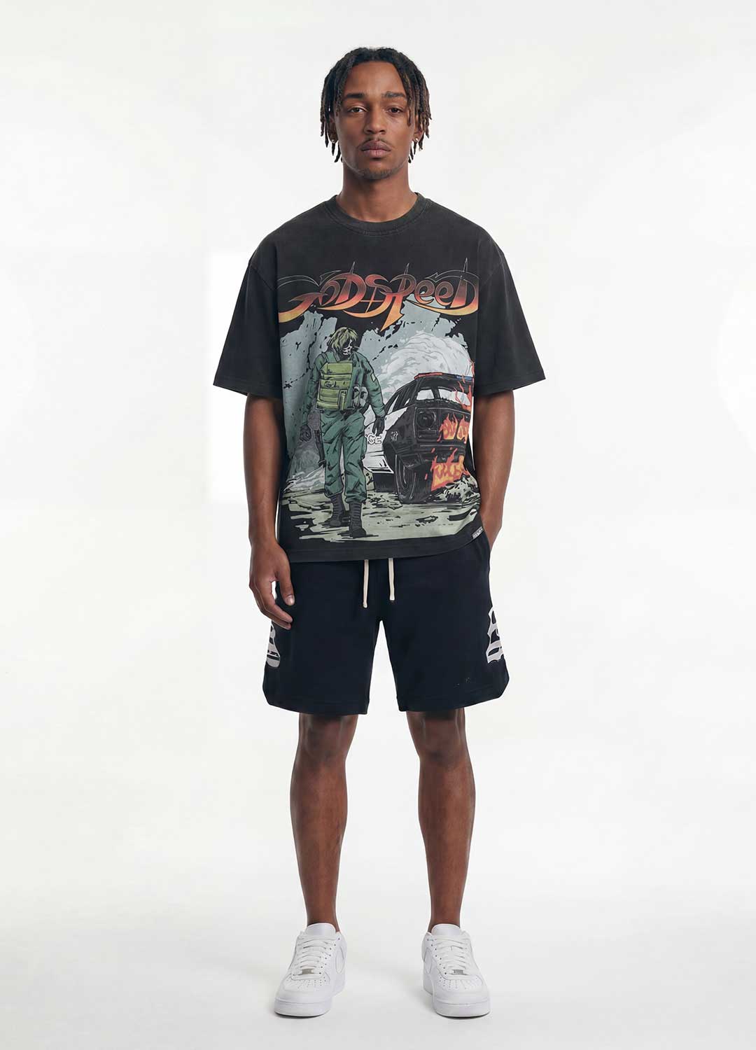 Godspeed Khaos II Tee Black