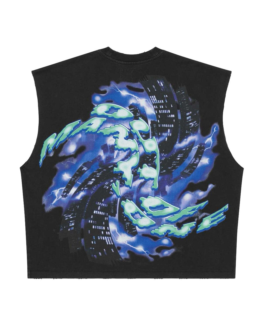 Godspeed Liberty Tears Sleeveless Tee Black