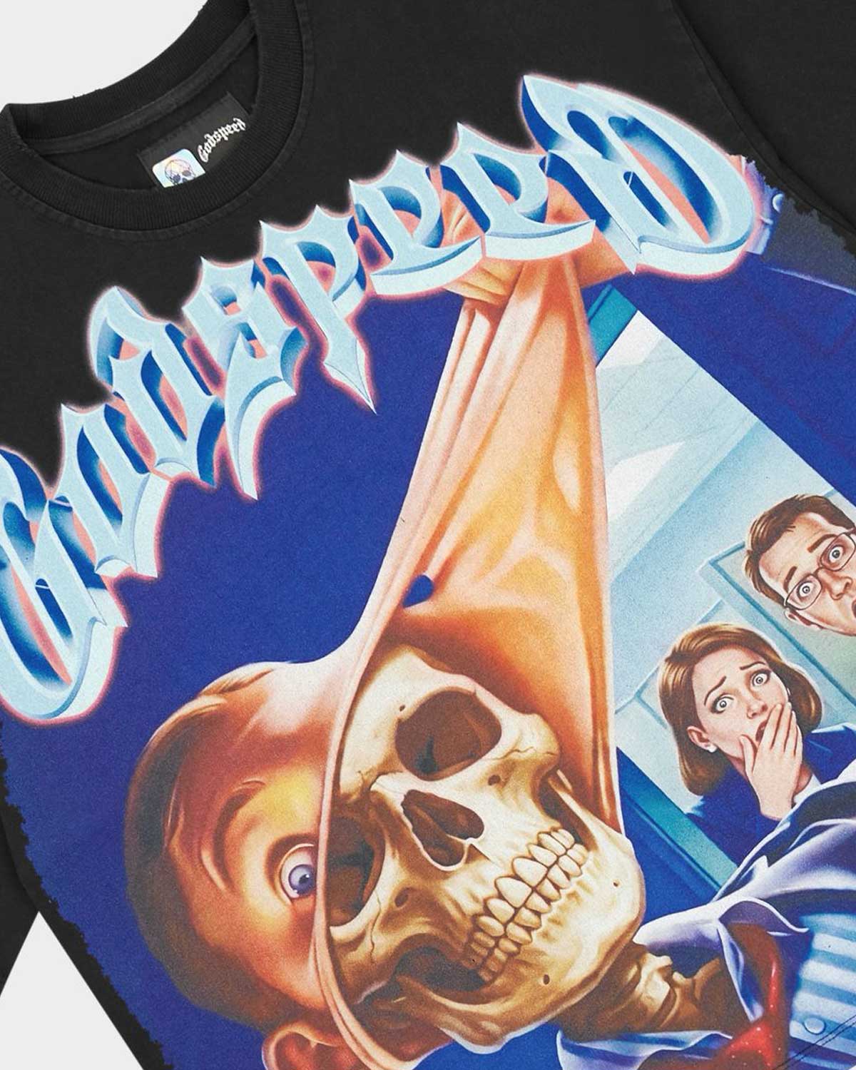 Godspeed Mask Off Tee Black Wash
