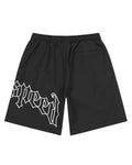 Godspeed OG Logo Nylon Shorts Black/White