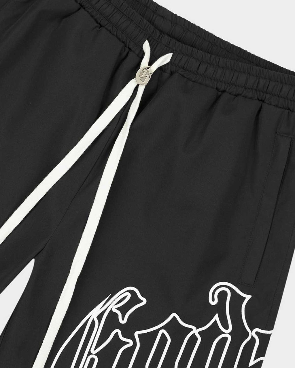 Godspeed OG Logo Nylon Shorts Black/White