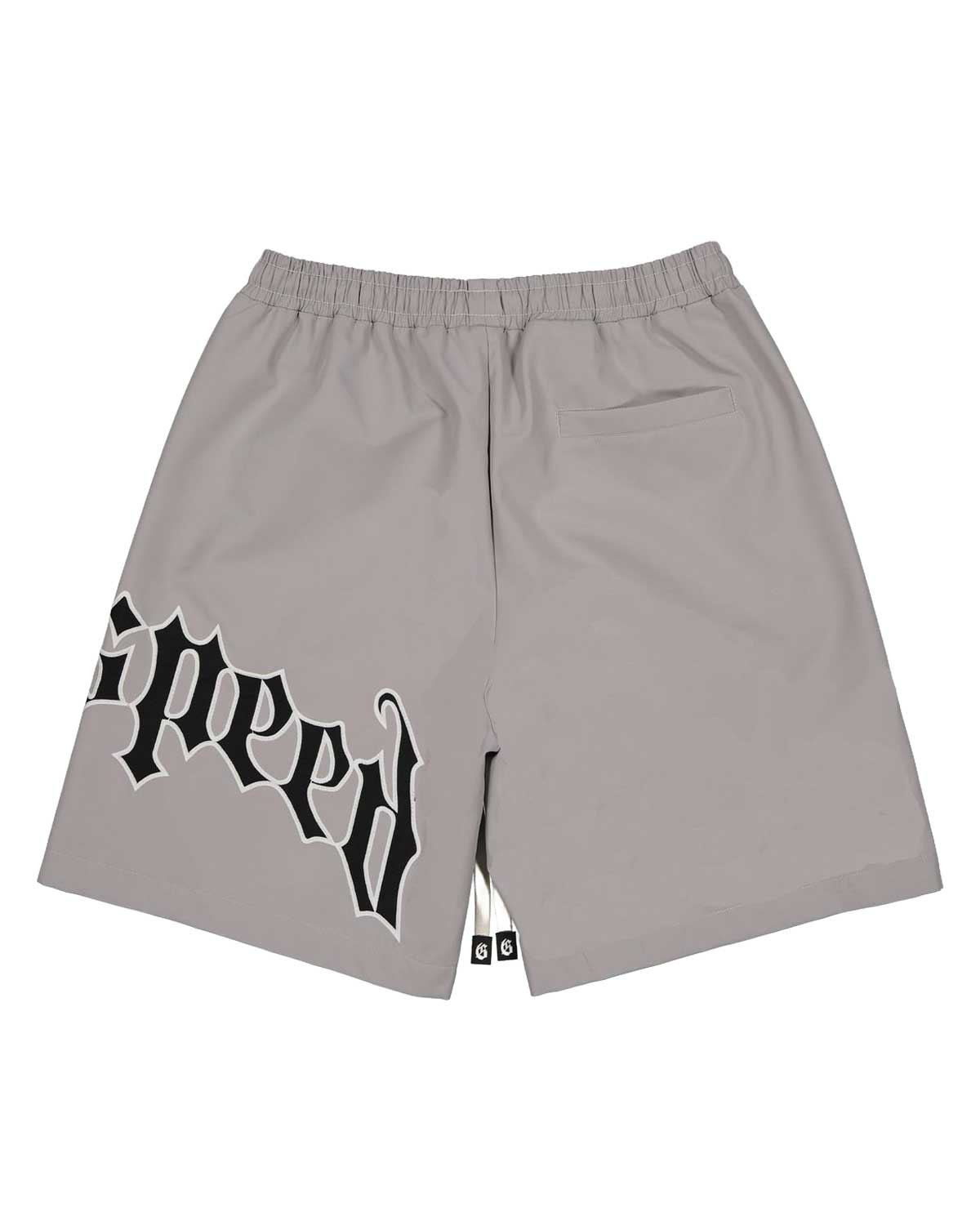 Godspeed OG Logo Nylon Shorts Grey