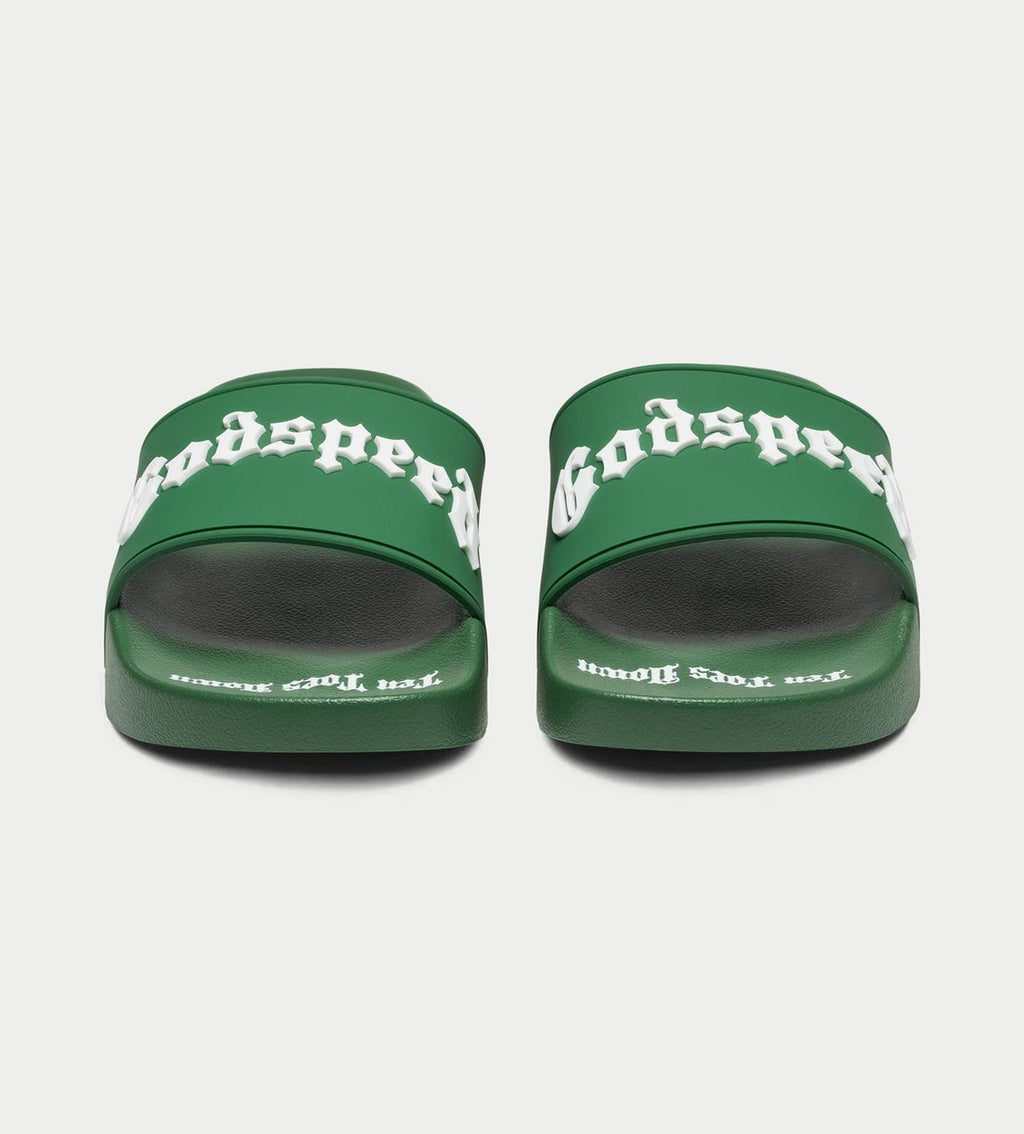 Godspeed OG Logo Slides Fortune Green