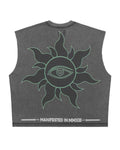 Godspeed Sunken Liberty Sleeveless Tee Grey Wash