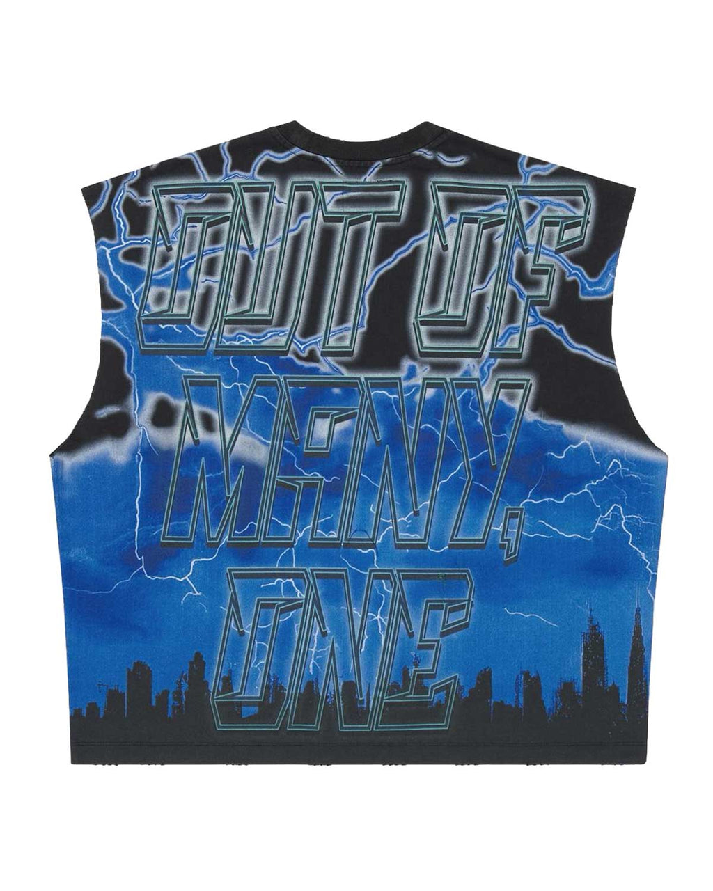 Godspeed Voltage Sleeveless Tee Black/Blue