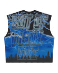 Godspeed Voltage Sleeveless Tee Black/Blue