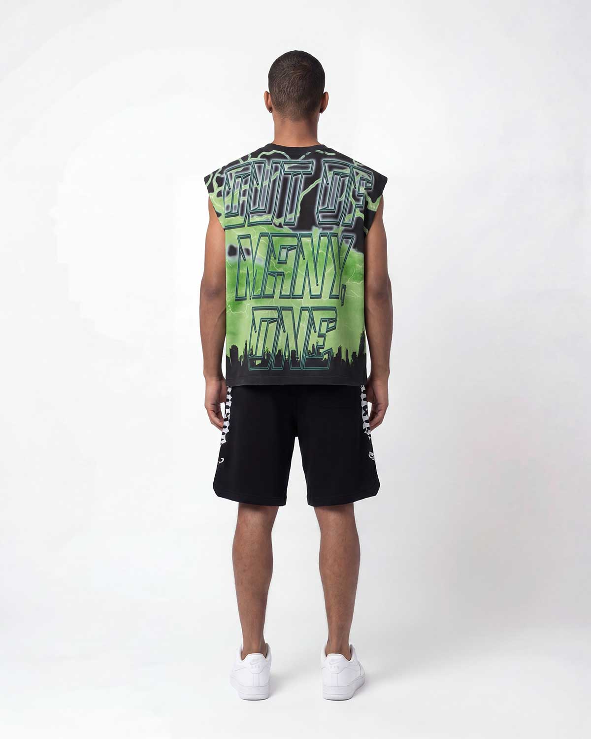 Godspeed Voltage Sleeveless Tee Black/Green