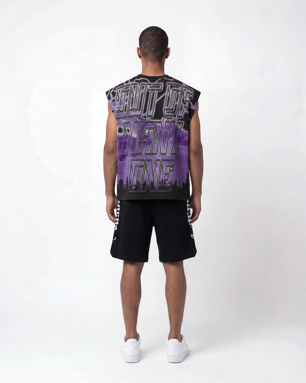 Godspeed Voltage Sleeveless Tee Black/Purple