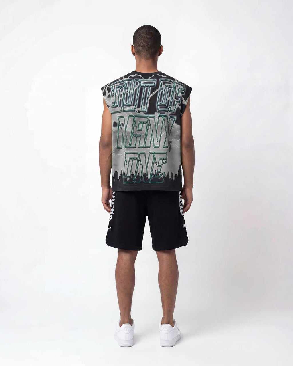 Godspeed Voltage Sleeveless Tee Black/Wolf Grey