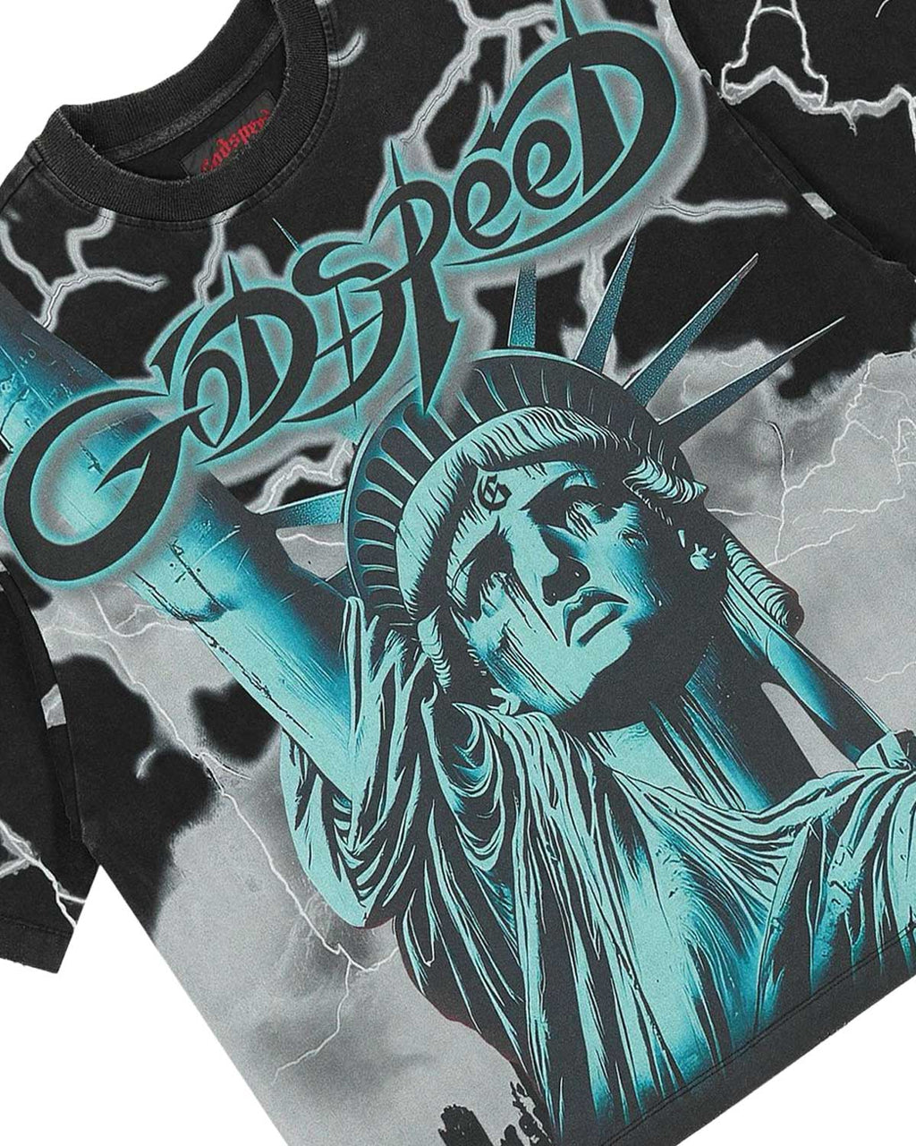 Godspeed Voltage Tee Black/Wolf Grey