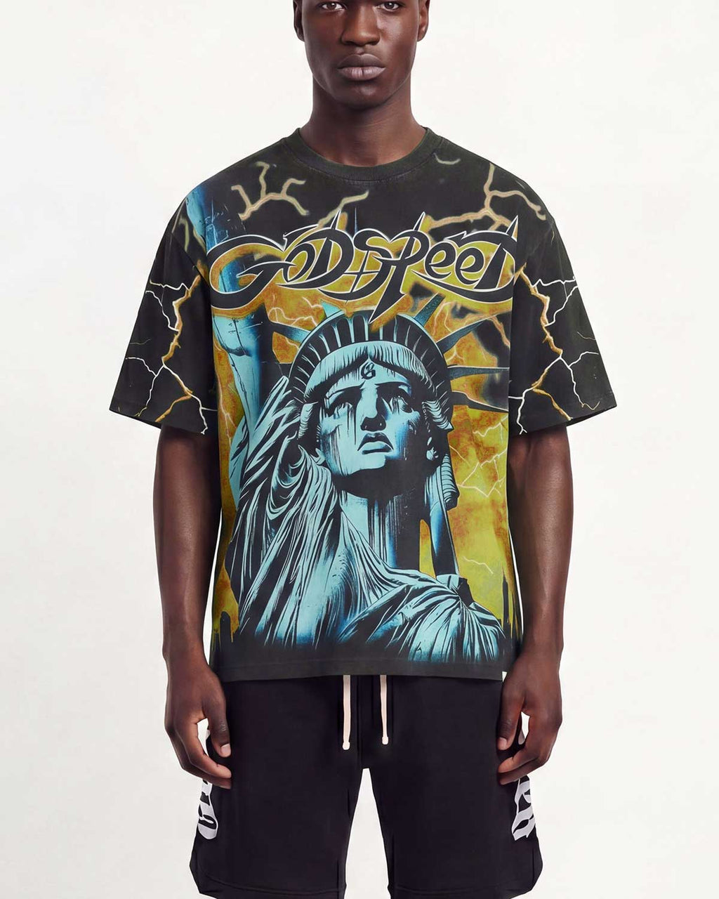 Godspeed Voltage Tee Black/Yellow