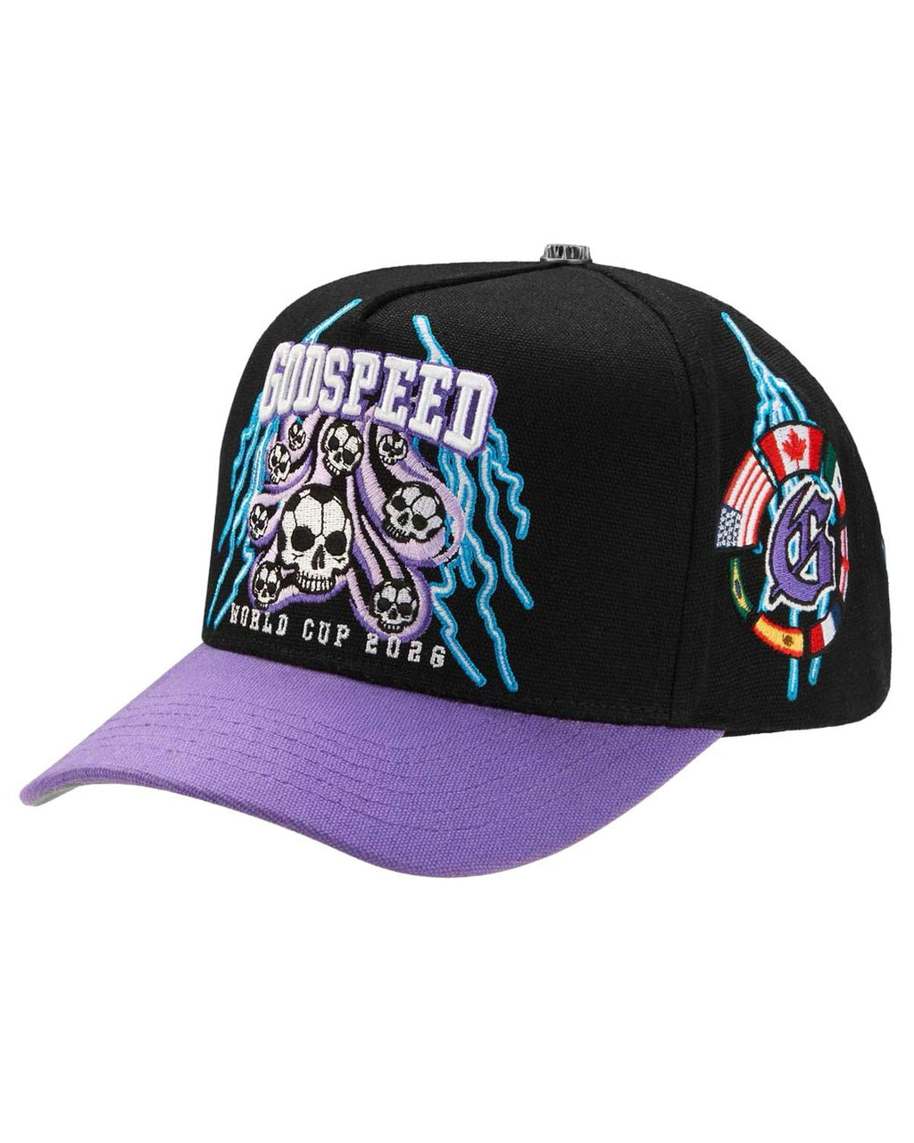 Godspeed '26 GSWC Voltage Hat Black/Purple