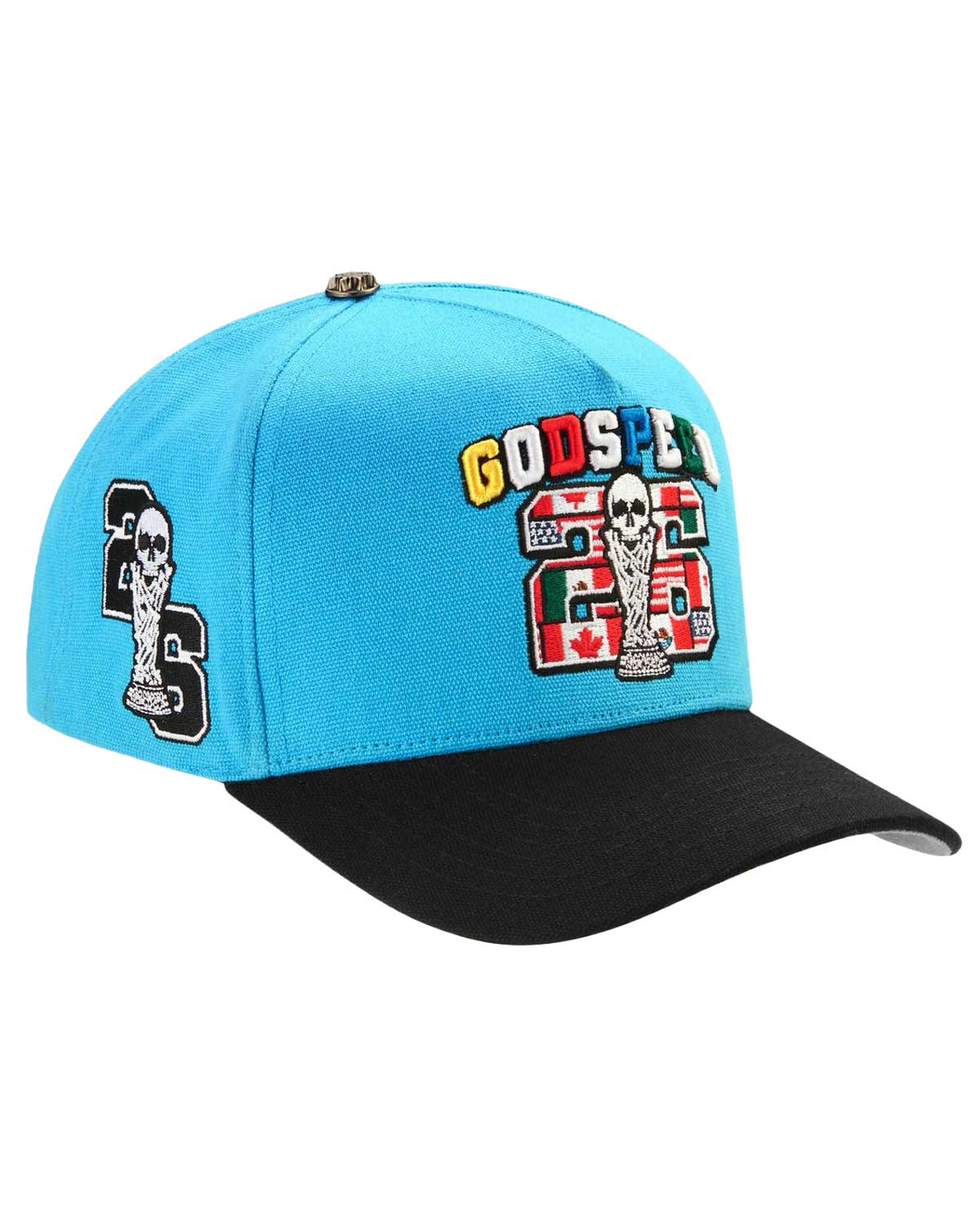 Godspeed '26 World Cup Hat Aqua/Black