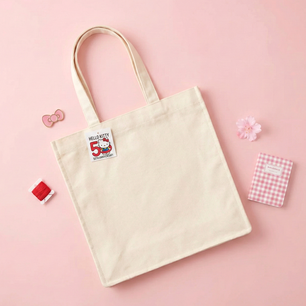 Hello Kitty 50th Anniversary Tote Bag