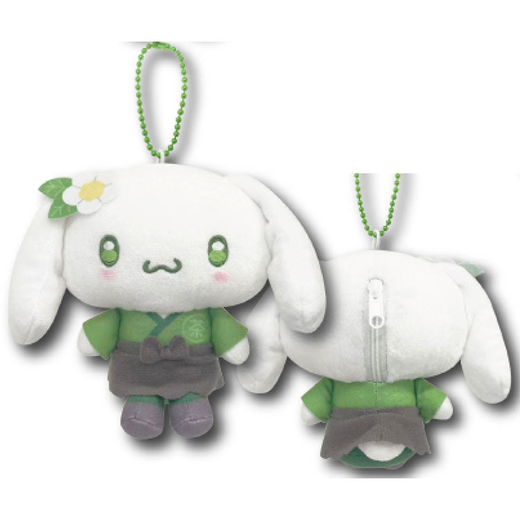 Sanrio's Halloween mascot, a green matcha-colored storage bag, 15cm tall.