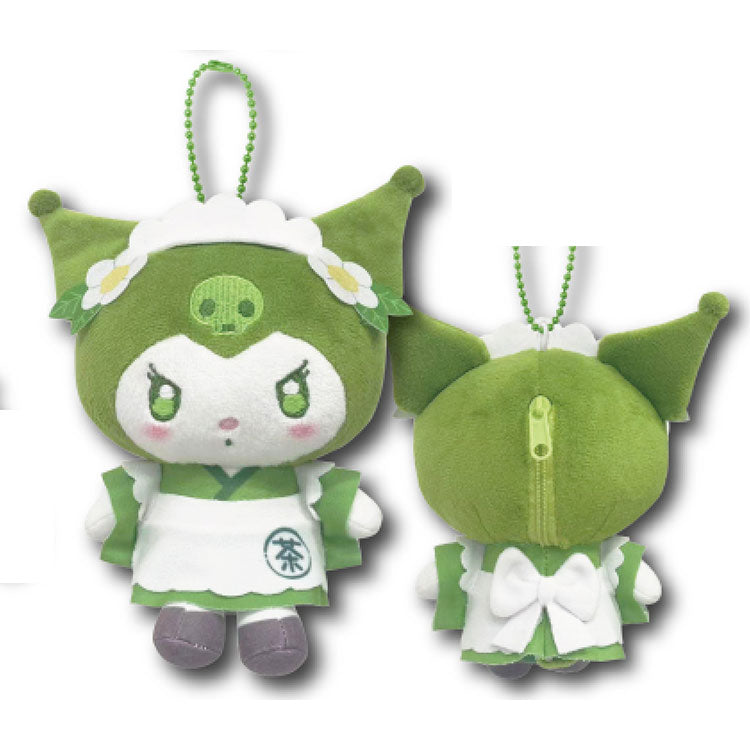 Sanrio's Halloween mascot, a green matcha-colored storage bag, 15cm tall.