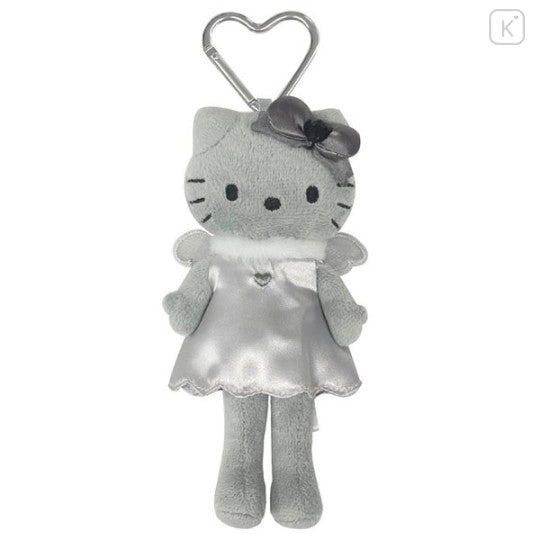 Japan SANRIO Sanrio NIC black and gray series long-legged kitty pendant love buckle