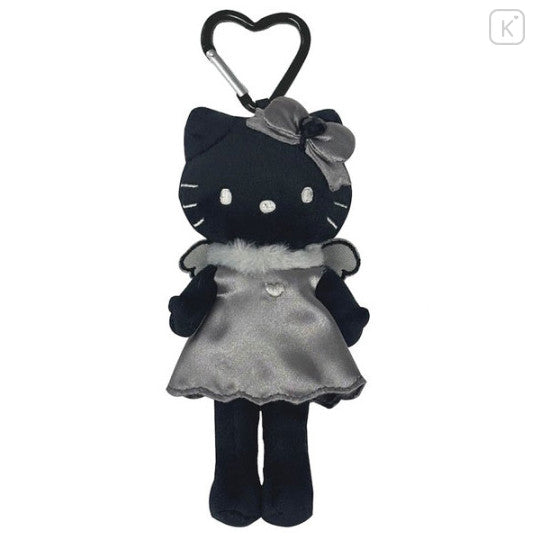 Japan SANRIO Sanrio NIC black and gray series long-legged kitty pendant love buckle