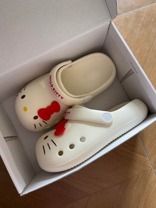 Hello Kitty Clogs Shoes Casual Summer Sandals