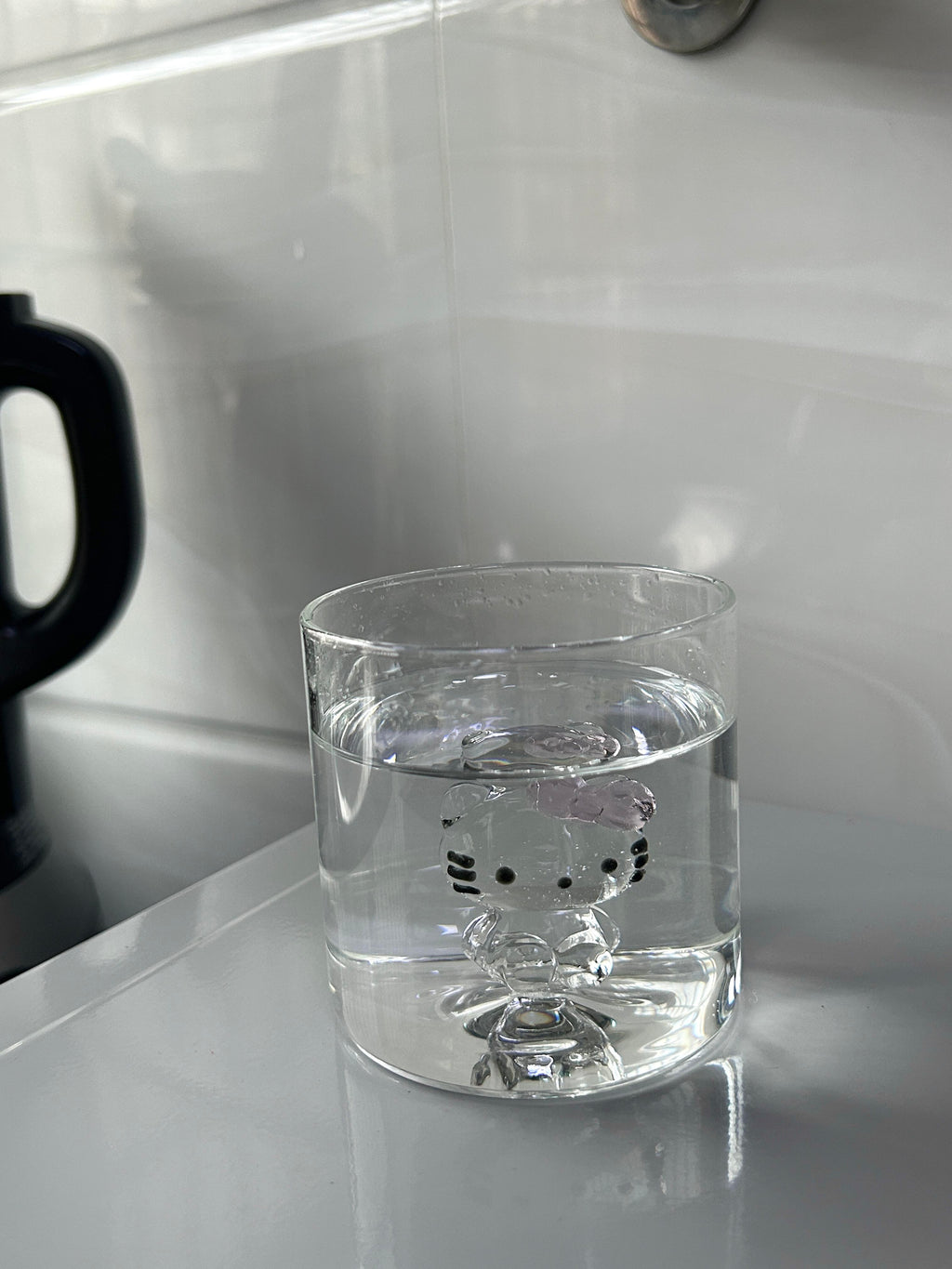 3D Hellokitty Glasses Drinking Glasses Coffee Cup