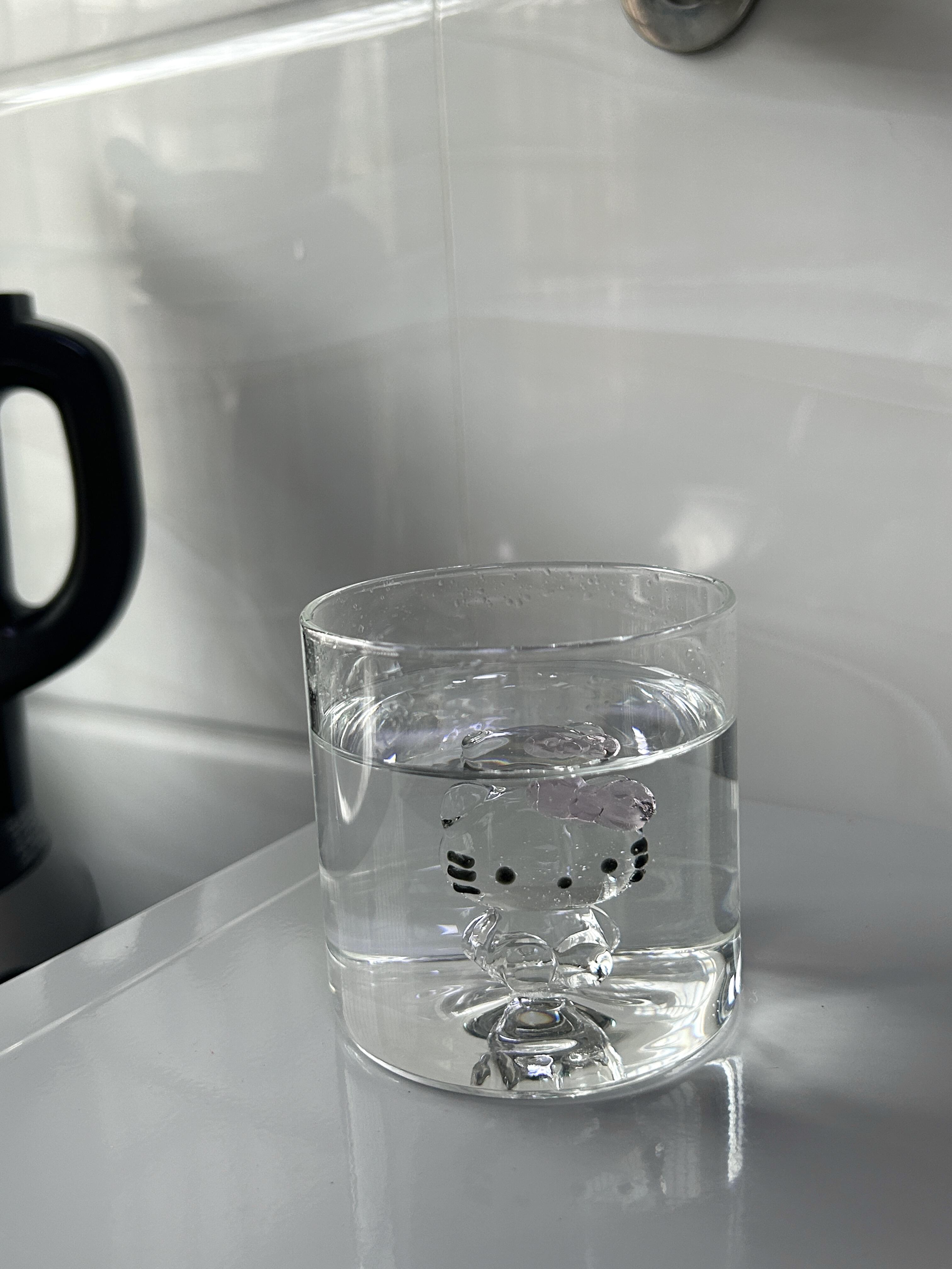 3D Hellokitty Glasses Drinking Glasses Coffee Cup