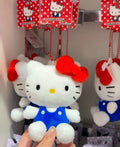 SANRIO NICE Kitty keychain (blue, chain) - same style worn by G-Dragon.