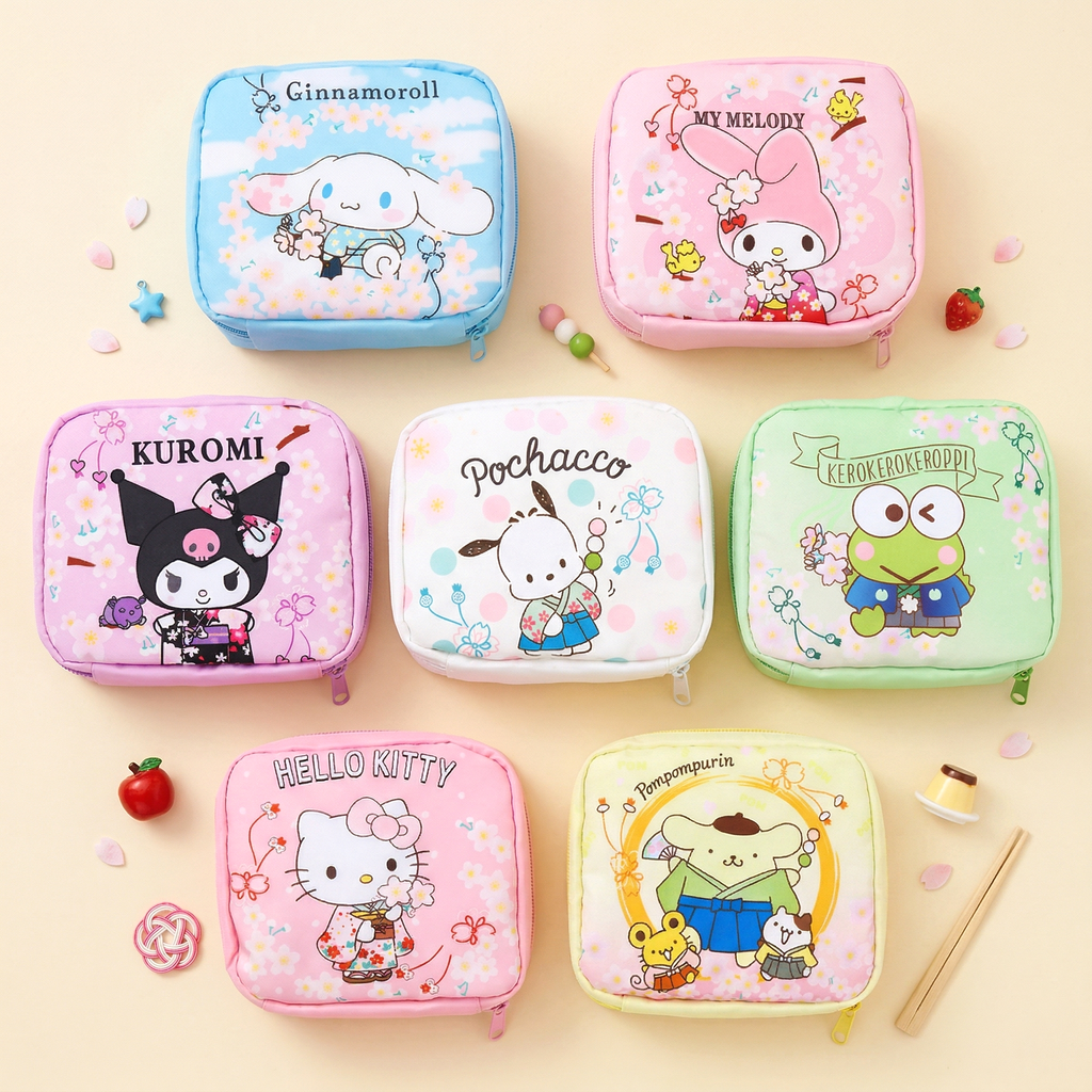 Sanrio Spring Sakura Mini Pouch