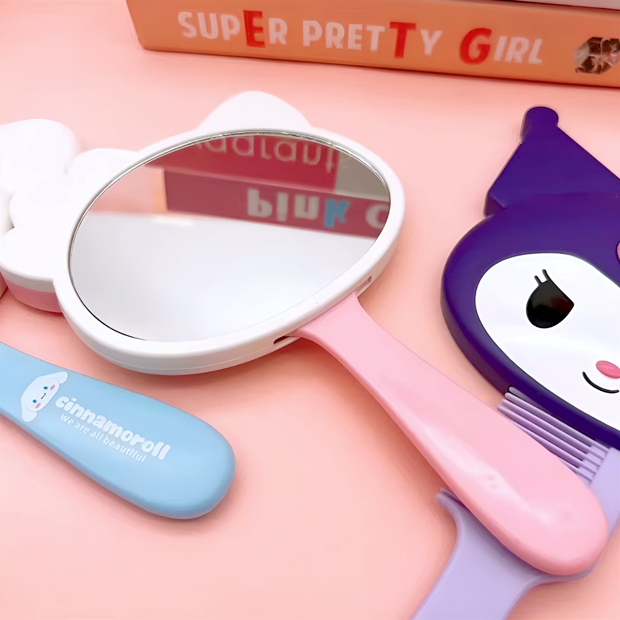 Sanrio Mirror + Comb Vanity Set - My Melody