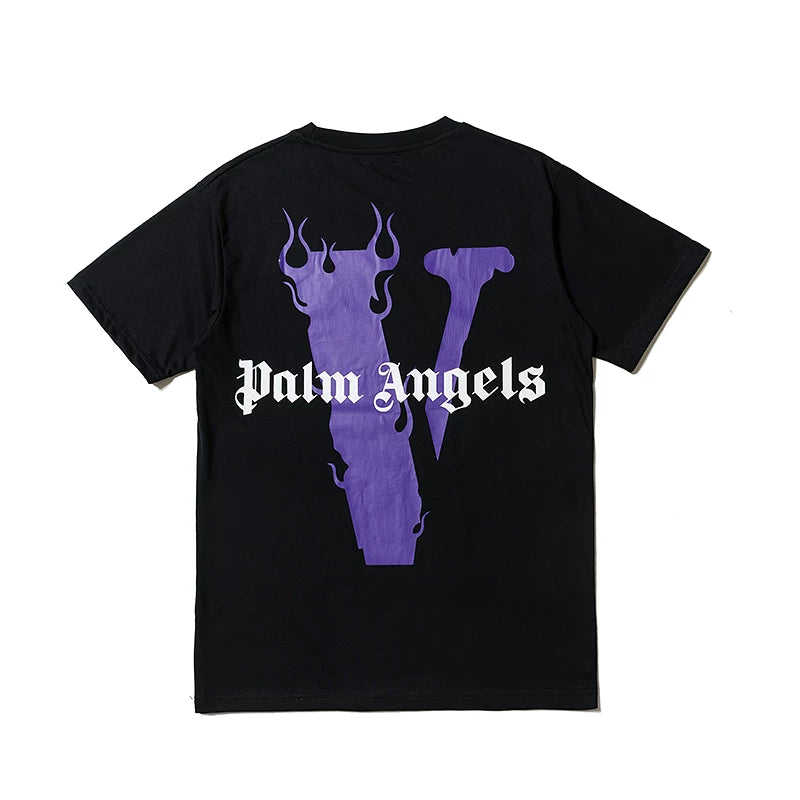 VLONE Street Collab Loose Unisex Couple Summer T-Shirt