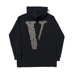 VLONE Friends Black Friday Diamond Logo Big V Loose Unisex Hip Hop Hoodie