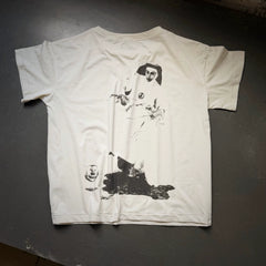 Enfants Riches Déprimés Nun Print Pure Cotton Thin Unisex Loose Casual Short Sleeve Tee