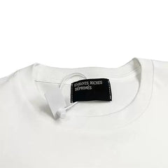 Enfants Riches Déprimés White A Public Apology Print Unisex Loose Crew Neck Short Sleeve Tee