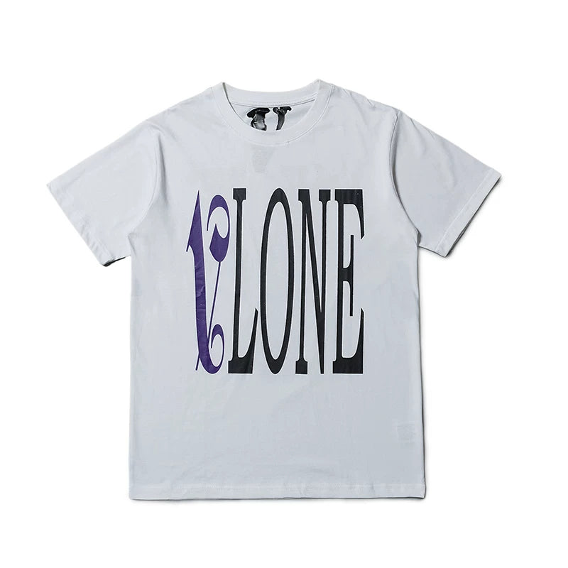 VLONE Street Collab Loose Unisex Couple Summer T-Shirt