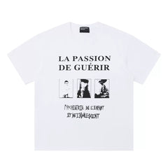 Enfants Riches Déprimés Niche High Street Unisex Loose Casual Short Sleeve Tee