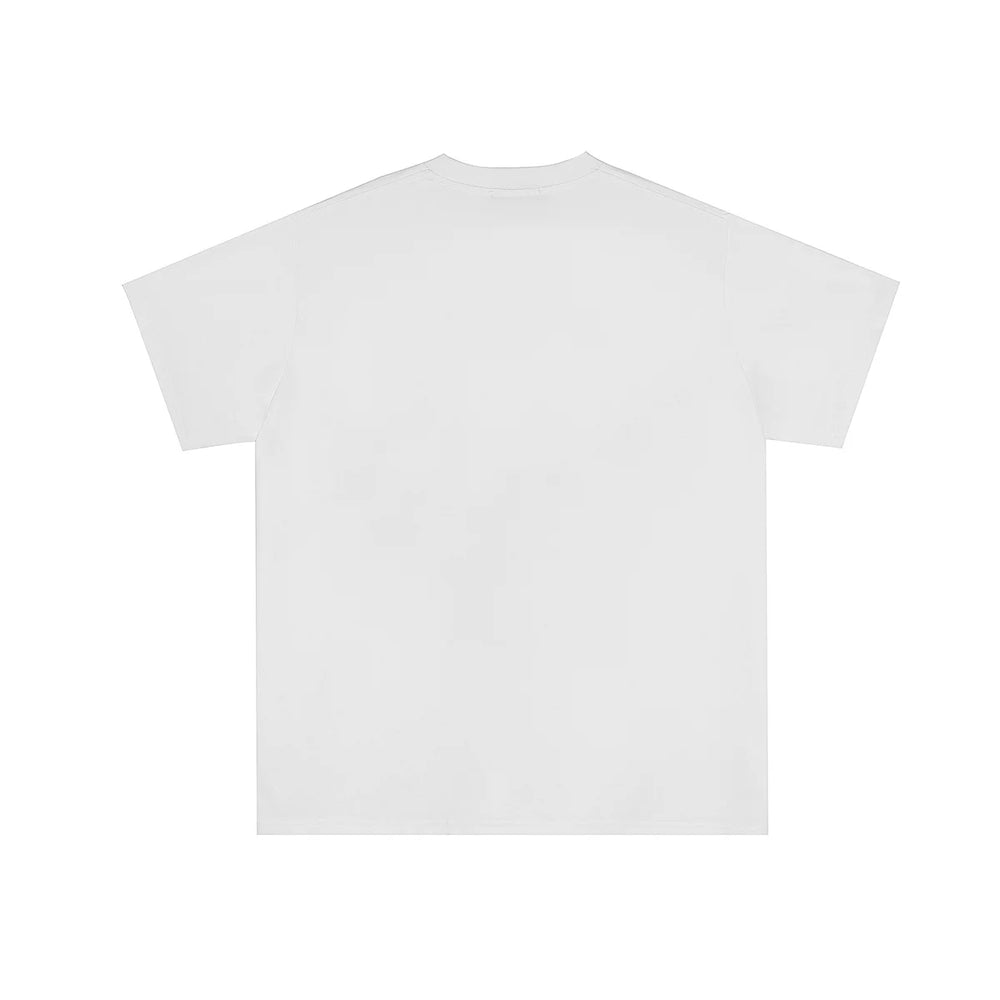 Enfants Riches Déprimés Slogan Print Unisex Minimalist Couple Crew Neck Tee
