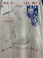 Enfants Riches Déprimés Washed Distressed OS Printed Pure Cotton Unisex Long Sleeve Tee