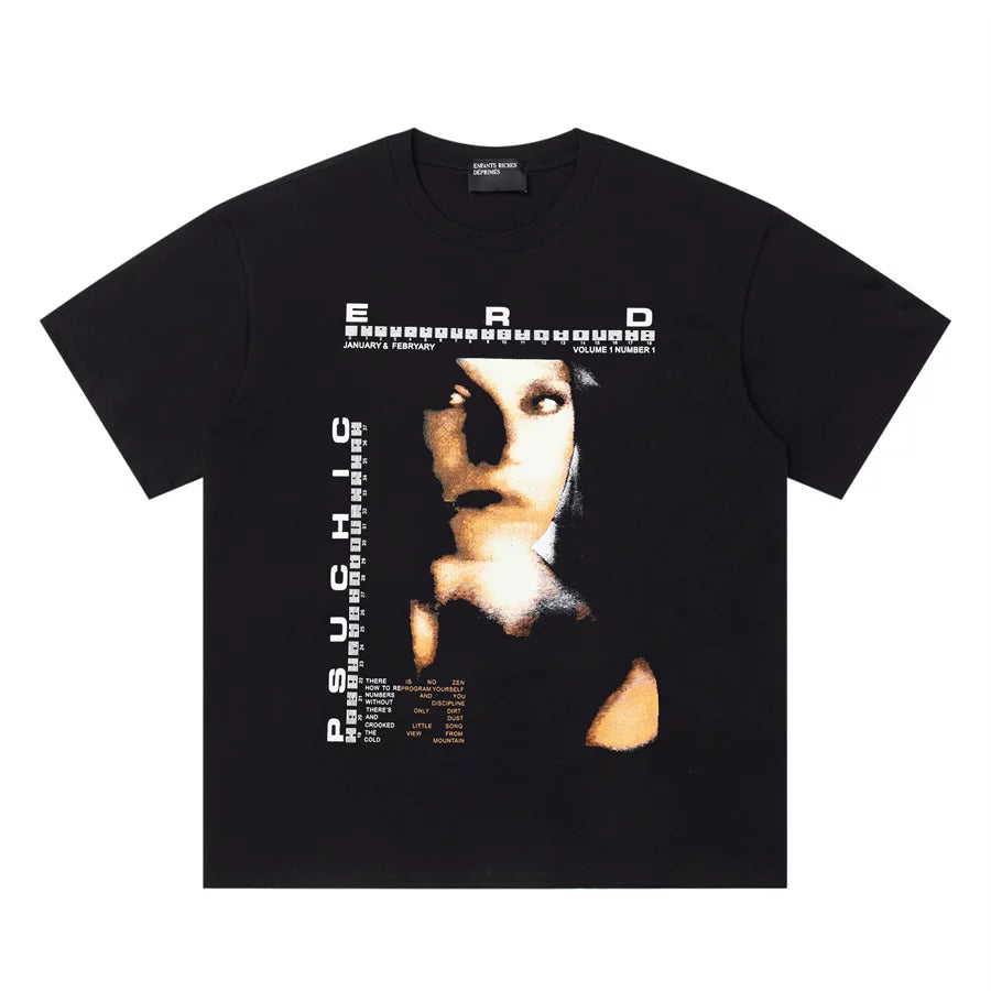 Enfants Riches Déprimés Niche High Street Unisex Loose Casual Short Sleeve Tee