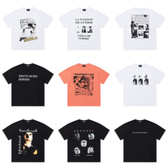 Enfants Riches Déprimés Niche High Street Unisex Loose Casual Short Sleeve Tee