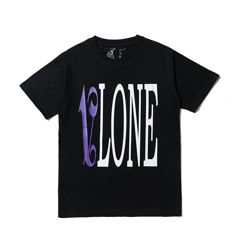 VLONE Street Collab Loose Unisex Couple Summer T-Shirt