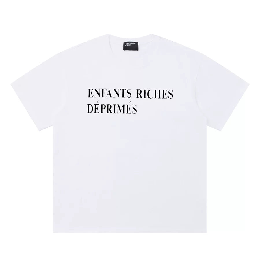 Enfants Riches Déprimés Niche High Street Unisex Loose Casual Short Sleeve Tee