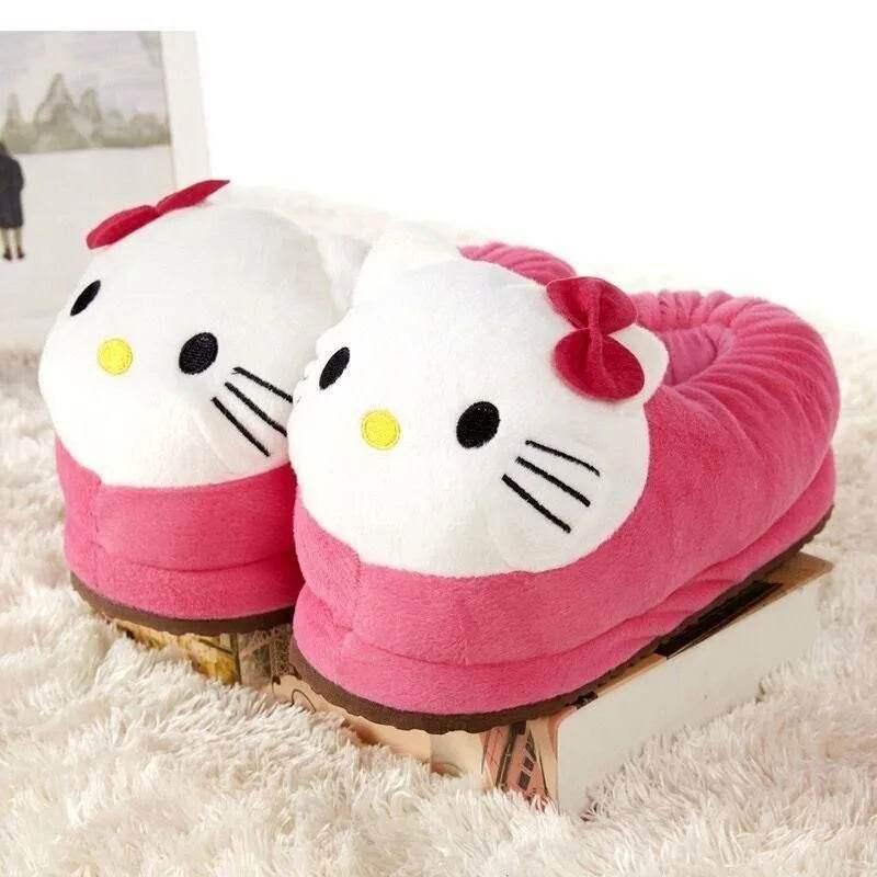 Adorable Hello Kitty Head Slippers