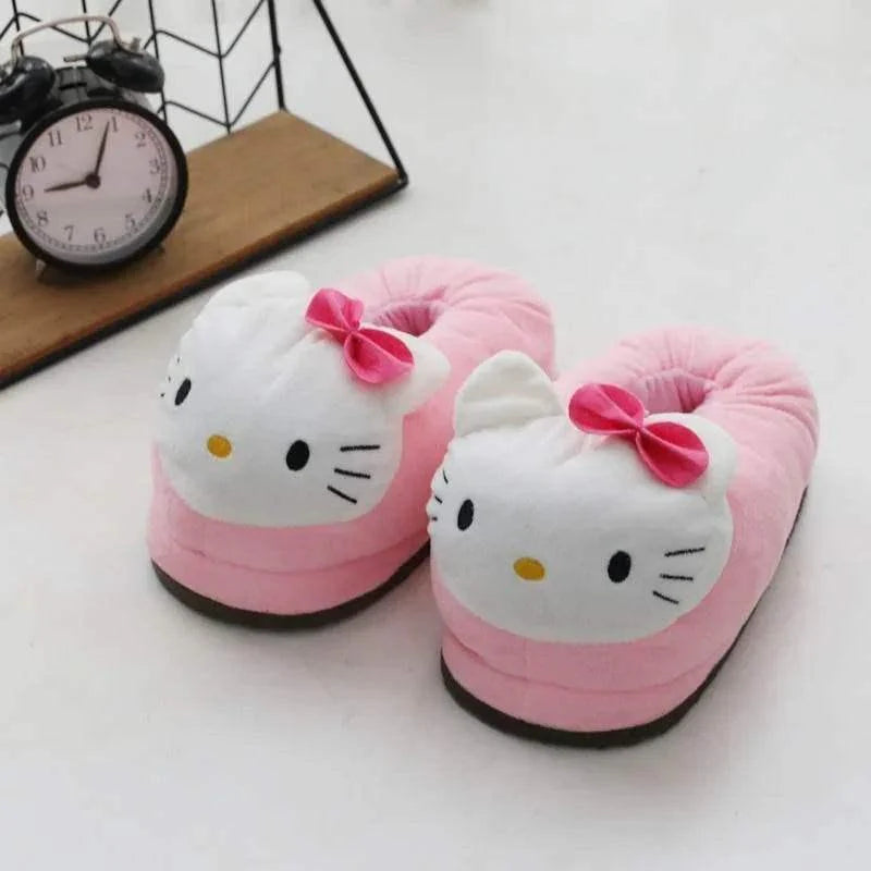 Adorable Hello Kitty Head Slippers