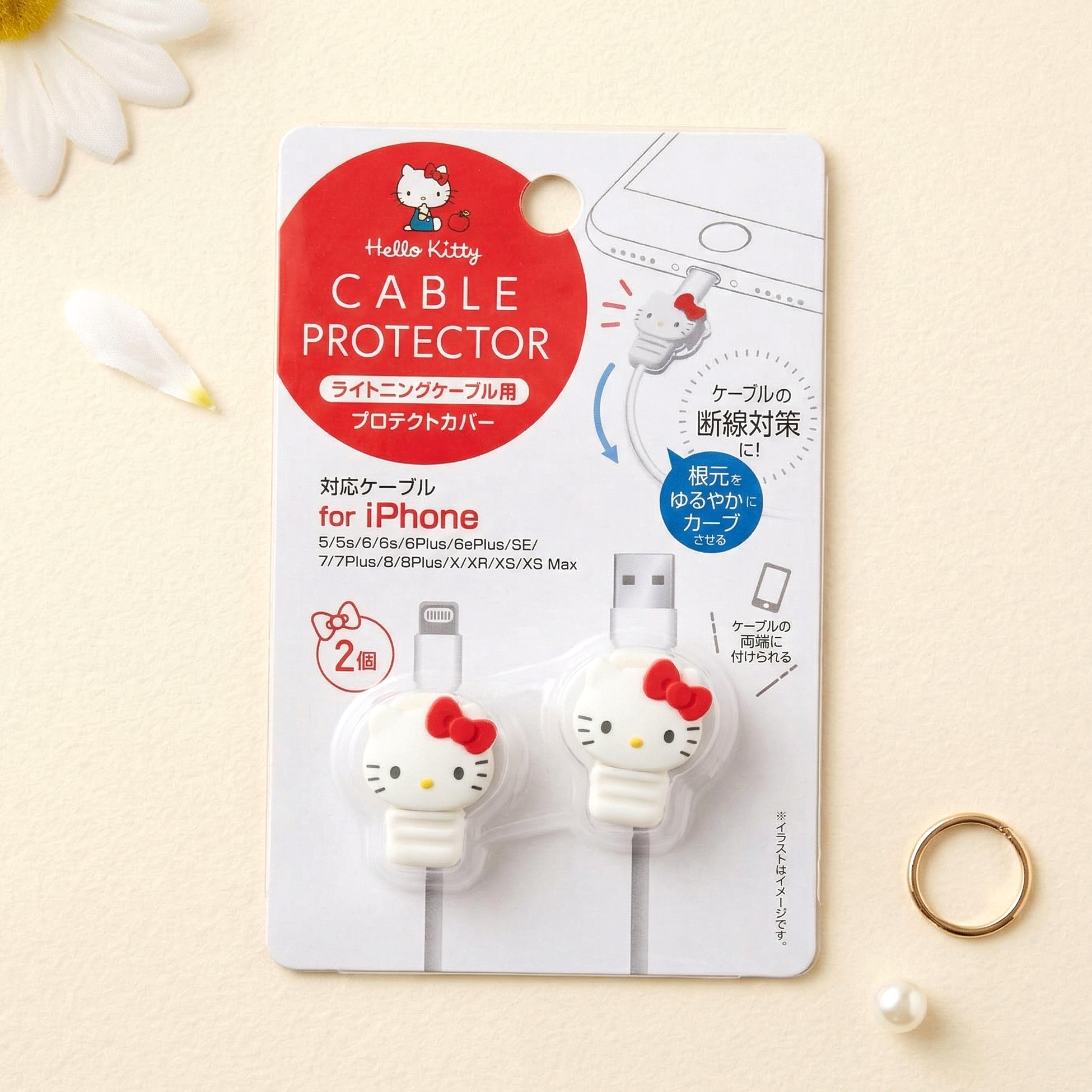 Sanrio Characters Cable Protector - Pack of 2