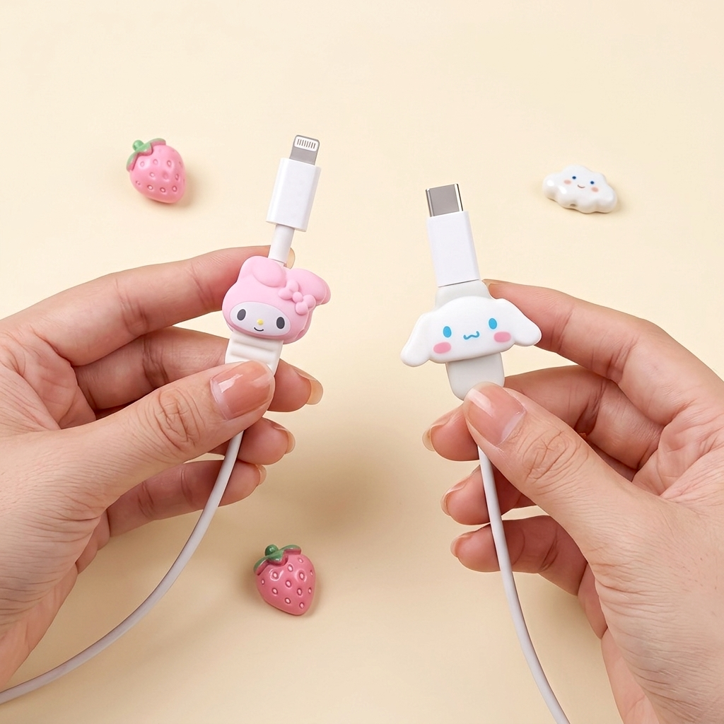 Sanrio Characters Cable Protector - Pack of 2