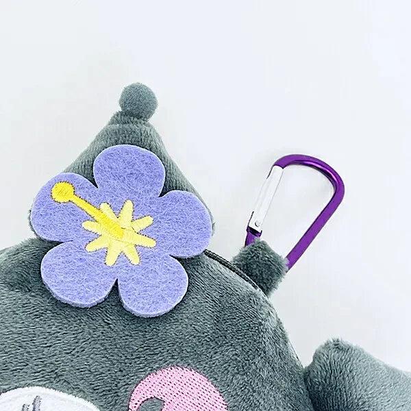 Sanrio Characters Plush Clip-On Pouch