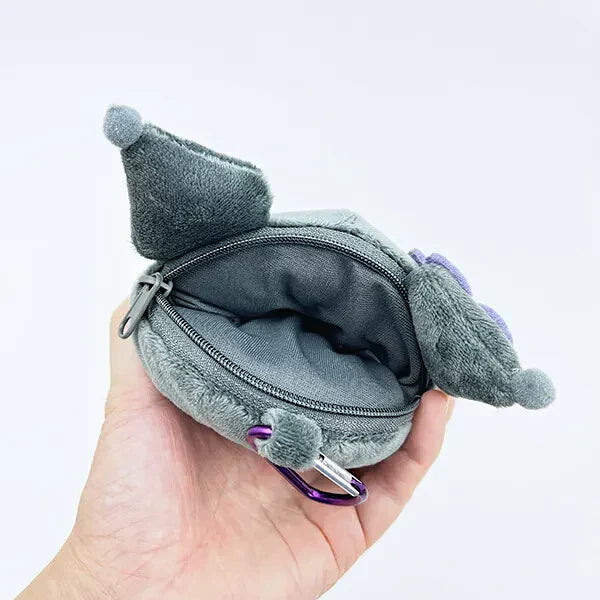 Sanrio Characters Plush Clip-On Pouch