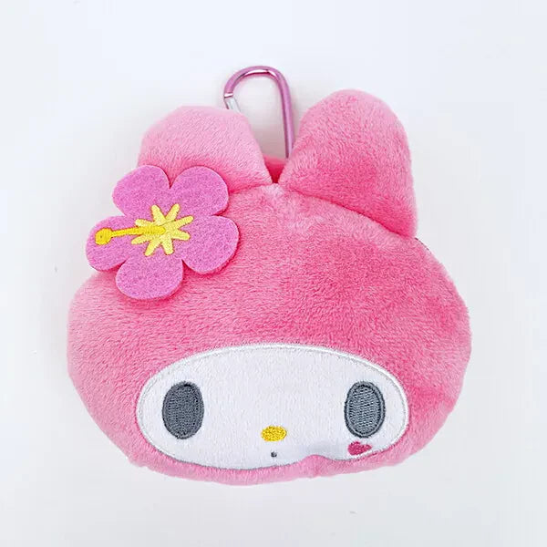 Sanrio Characters Plush Clip-On Pouch